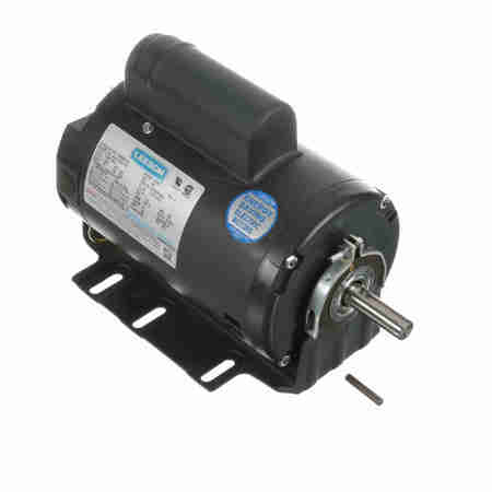 LEESON 0.50Hp Fan And Blower Hvac/R Motor, 1 Phase, 1800 Rpm, 277 V, 56 Frame, Odp 102965.00